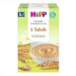 سرلاک روز بدون شیر hipp هیپ 5 غله