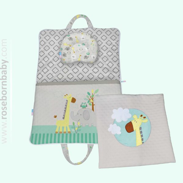 سرویس خواب سه تکه مسافرتی BROOKS JUNGLE رزبرن