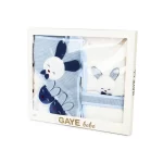 ست 4 تکه حوله نوزاد گایه مدل خرگوش Savanna