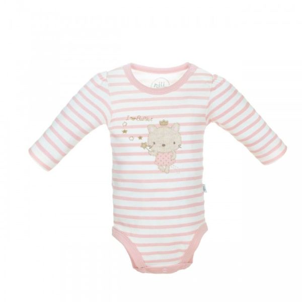 زیر دکمه آستین بلند دخترانه طرح بالرین نیلی