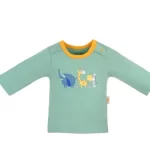 بلوز آستین بلند طرح زو نیلی