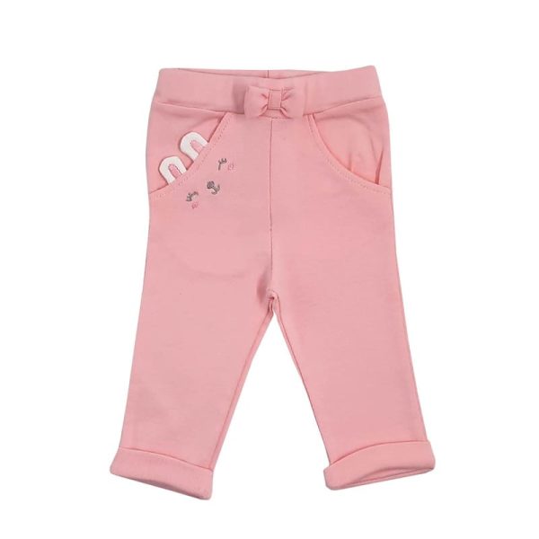 شلوار ساده دخترانه طرح لاولی نیلی