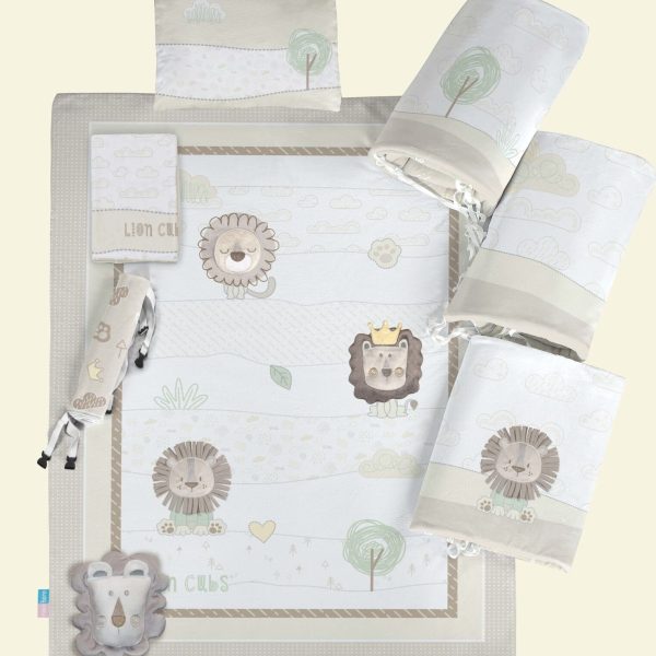 سرویس خواب و روتختی 7 تیکه LION CUBS