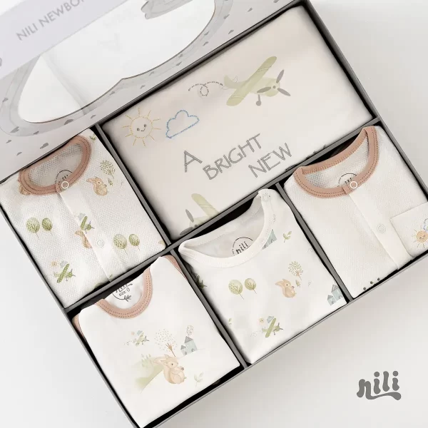 ست جعبه ای 13 تیکه بیمارستانی نیلی Nili طرح سنجاب