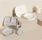 ظرف غذای سیلیکونی ۴ تیکه هی اور شی