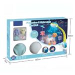 آویز تخت و چراغ خواب پروژکتور دار طرح جغد Bed bell - تصویر 2