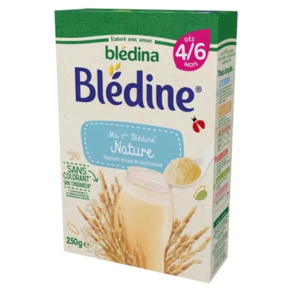 bledine سرلاک بلدین Bledine گندم برای +4/6 ماه حجم 250 گرم - تصویر 1