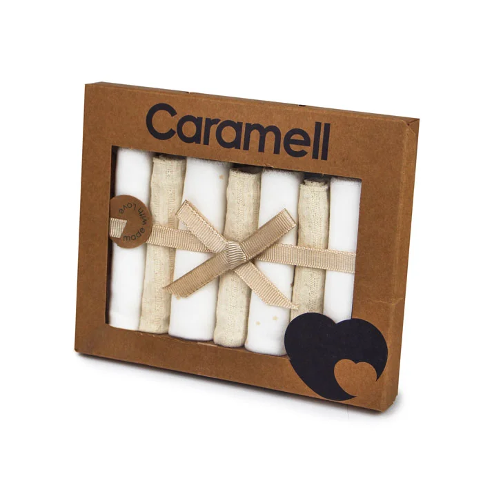 carmel دستمال دست و صورت 7 عددی کارامل Caramell - تصویر 1